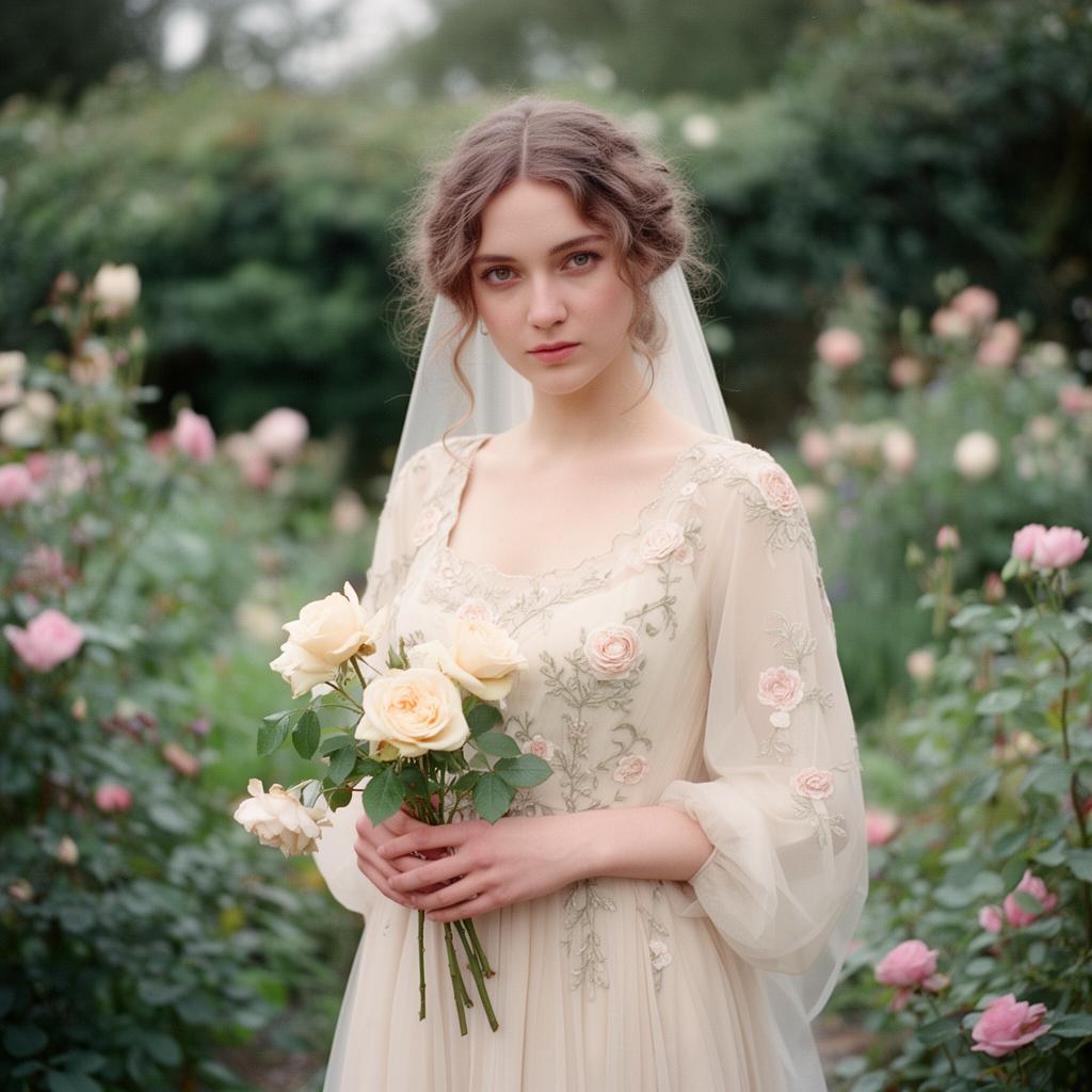 Sophie, the bride of Bloom into Forever